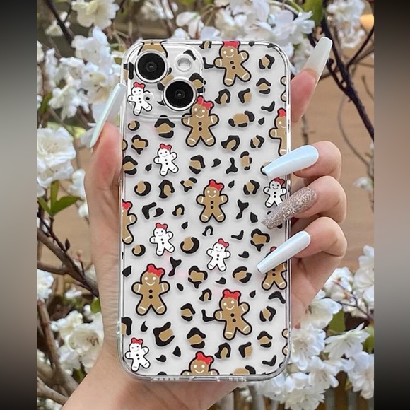 SHEIN Accessories - Clear gingerbread man iPhone 12 case